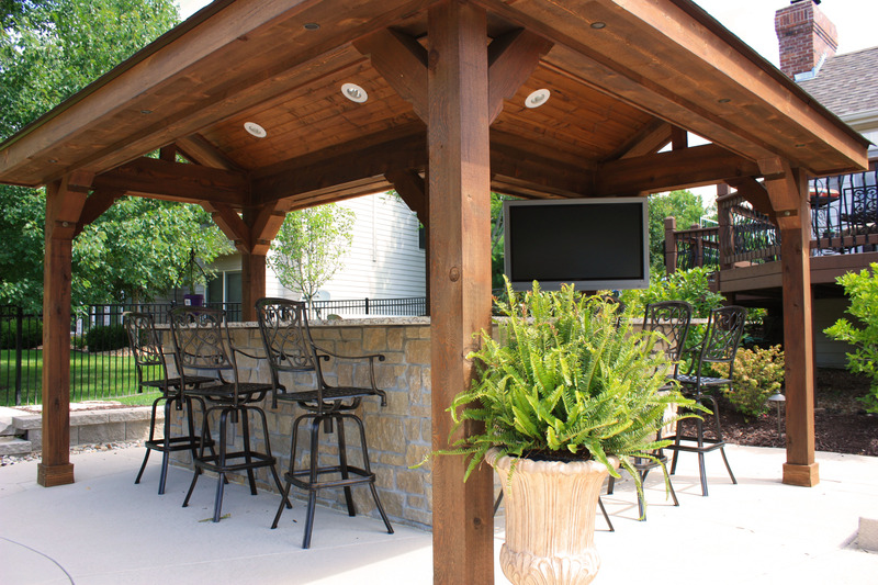 baker pool construction of st louis custom outdoor kitchens bbqs