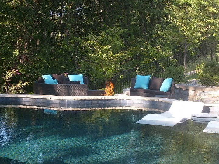 hillside pool construction