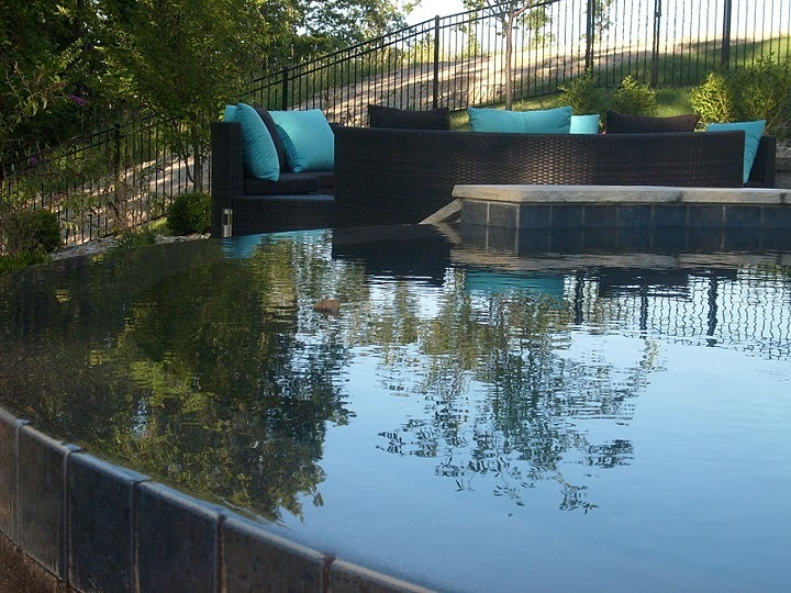 hillside pool construction