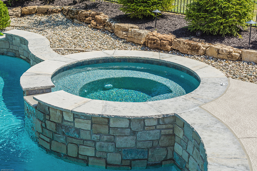 “custom Hot Tubs And Spas St Louis Baker Pool Construction